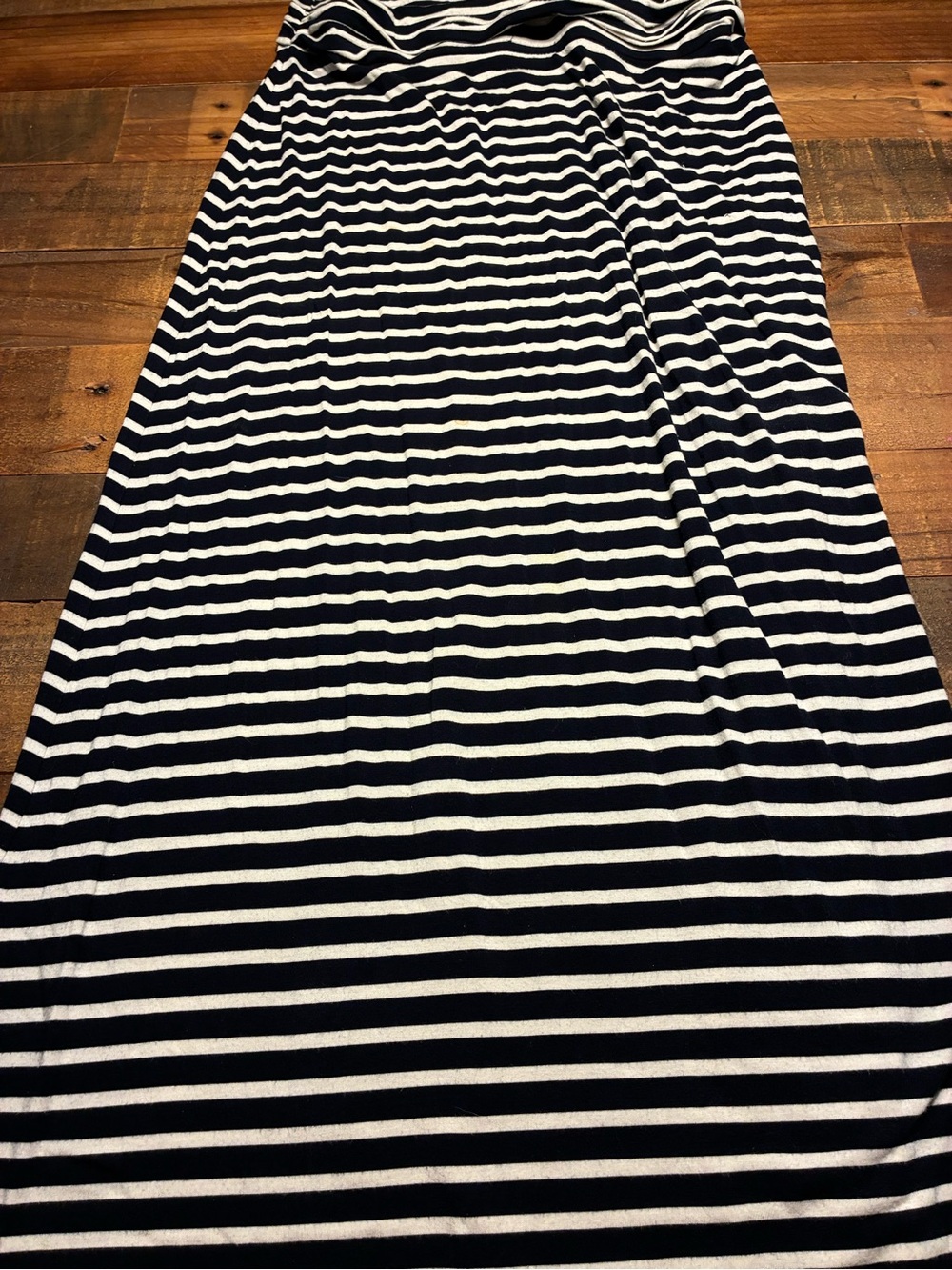 J. Crew Striped Black and White Maxi Skirt or Dress